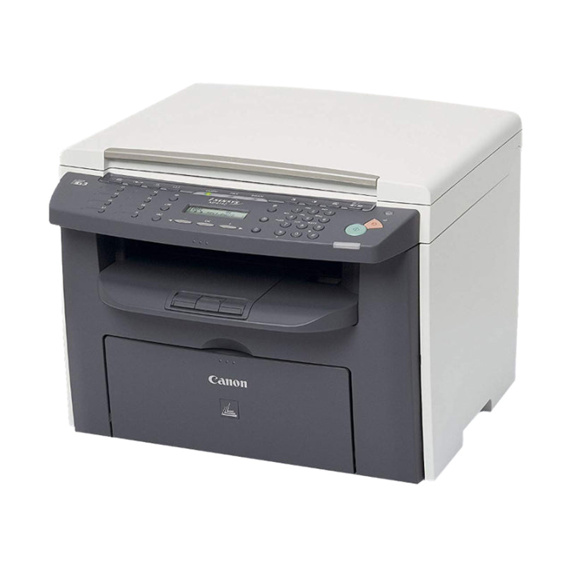 Canon i-SENSYS MF-4140 multifunction laser printer with print, copy, and scan features. Compact and efficient design.