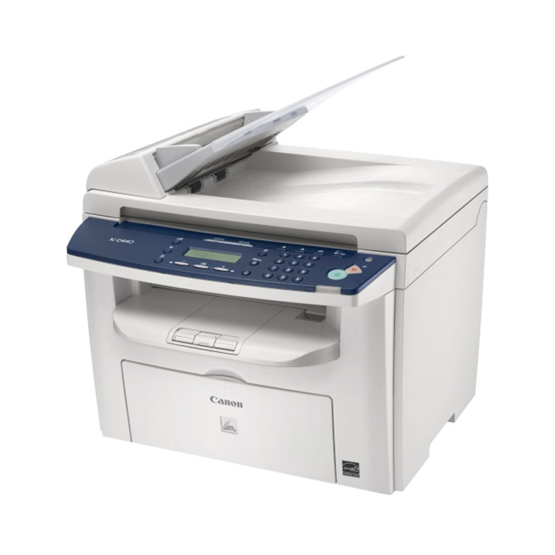Canon PC-D440 multifunctional laser printer with document feeder for high-speed, quality printing and copying.