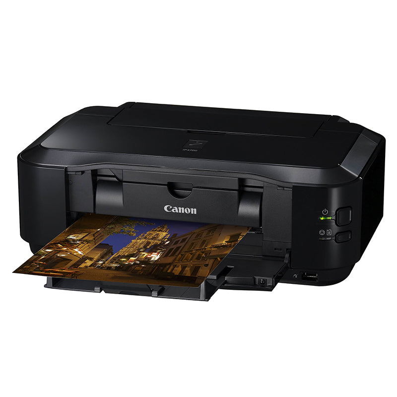 Canon PIXMA iP4700 inkjet printer printing a vibrant photo