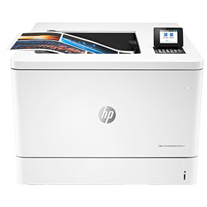 HP Color LaserJet Enterprise M751d printer showing color output and control panel.