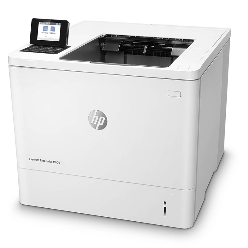 HP LaserJet Enterprise M609 monochrome printer with high-speed and precision printing capabilities.