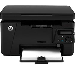 HP LaserJet Pro MFP M125nw multifunction printer for home and small offices, supports wireless printing and mobile solutions.