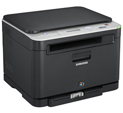 Samsung CLX-3180 multifunctional color laser printer for printing, copying, and scanning with compact design and high resolution.