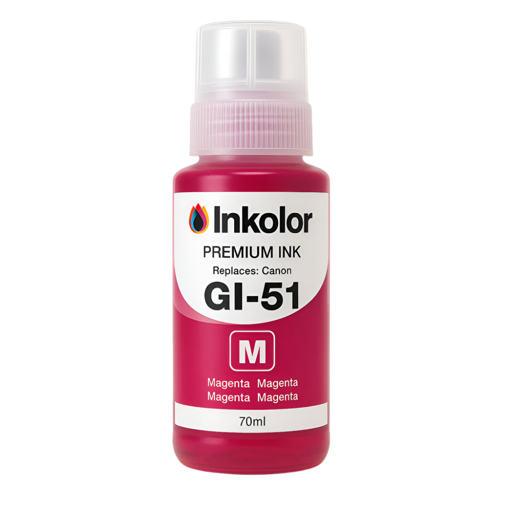 Cartuccia d'inchiostro magenta Canon GI-51M compatibile per stampe di alta qualità