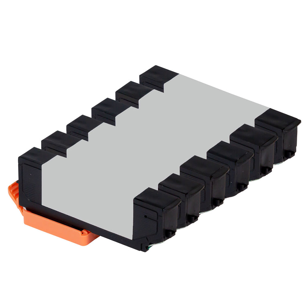 Multipack di cartucce d'inchiostro compatibili Epson 24XL per risultati di stampa di alta qualità in nero, ciano, magenta e giallo; ideali per foto e documenti.