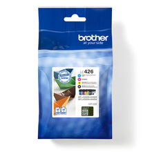 Brother LC-426VAL Cartucce d'inchiostro multipack in nero, ciano, magenta e giallo per stampe nitide e vivaci, ideali per la casa e l'ufficio.