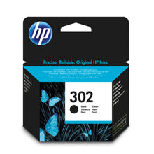 Confezione di cartucce d'inchiostro nero HP 302 (F6U66AE), ideali per stampe di alta qualità su stampanti HP con risultati nitidi e chiari.