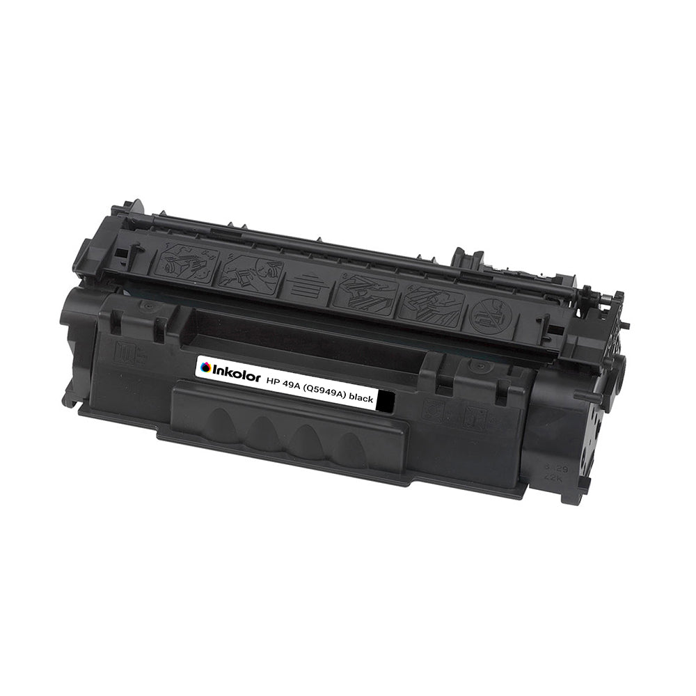 Toner nero compatibile HP 49A Q5949A per stampe di alta qualità, alternativa economica con capacità di 2.500 pagine.