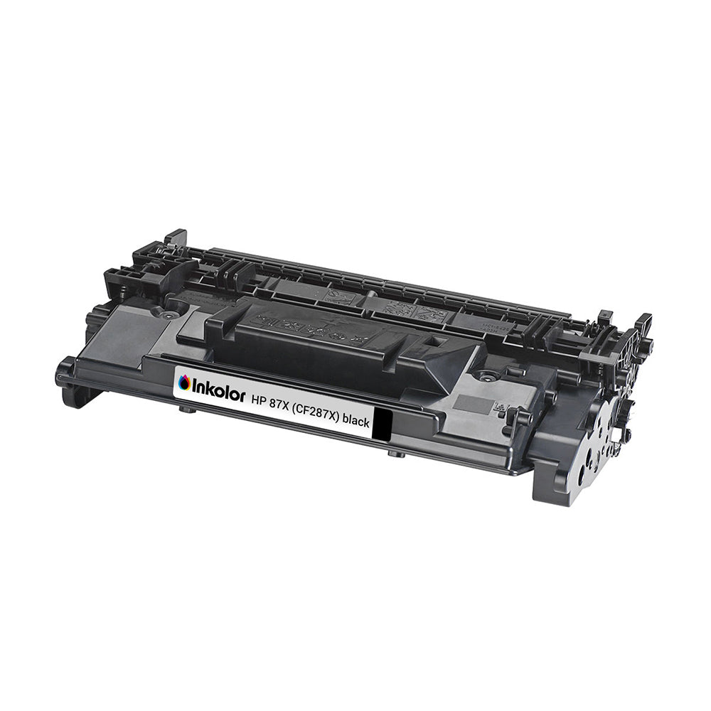 Toner nero compatibile HP 87X (CF287X), ideale per volumi di stampa elevati, capacità di 18.000 pagine, qualità di stampa impeccabile.