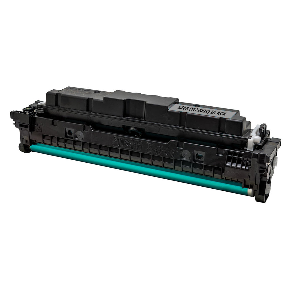 Toner HP 220X (W2200X) compatibile nero, capacità di 10.000 pagine, ideale per stampe professionali e convenienti.