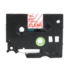 Nastro di etichettatura compatibile Brother TZe-132 per P-Touch, larghezza 12 mm, stampa chiara, resistente e facile da installare.