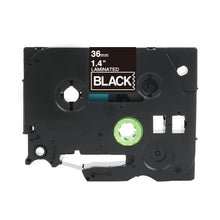 Brother TZe-365 nastro compatibile laminato nero da 36 mm per stampante di etichette P-Touch