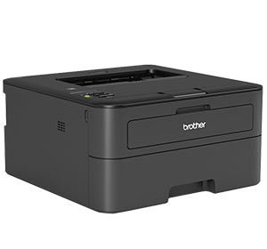 Brother HL-L2365DW compact monochrome laser printer with duplex printing and wireless connectivity, ideal for home offices.