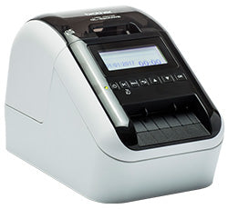 Brother QL-820NW professional label printer with fast printing speed, network and USB connectivity.