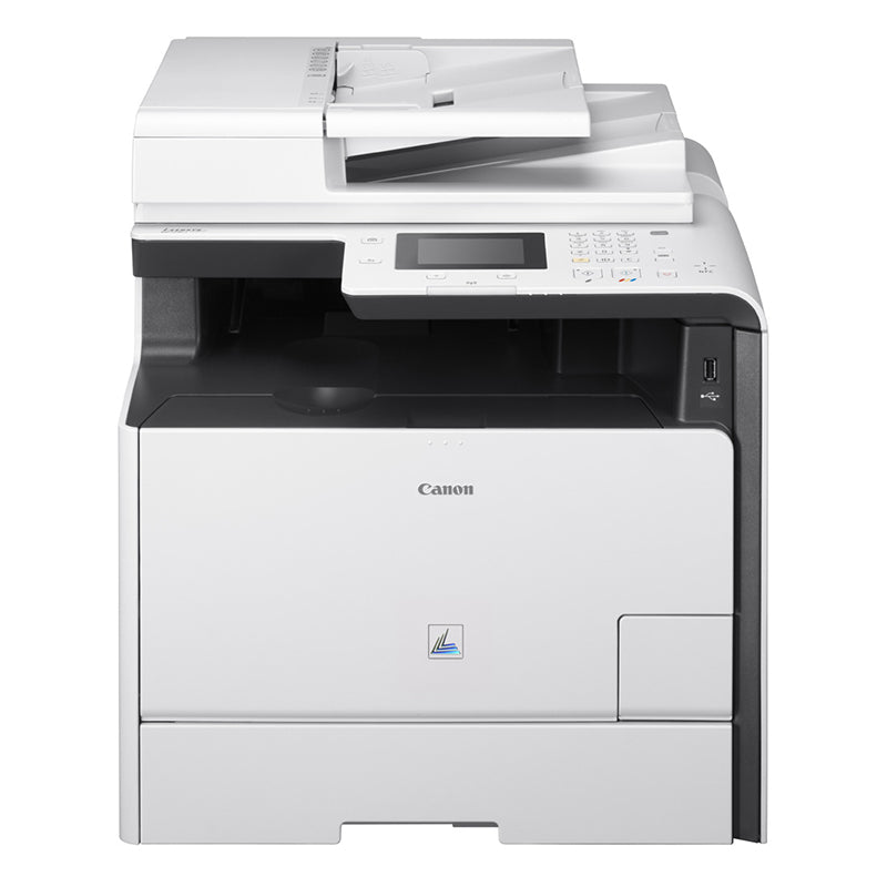 Canon i-SENSYS MF-724CDW multifunction color laser printer for efficient office use with print, copy, scan features.