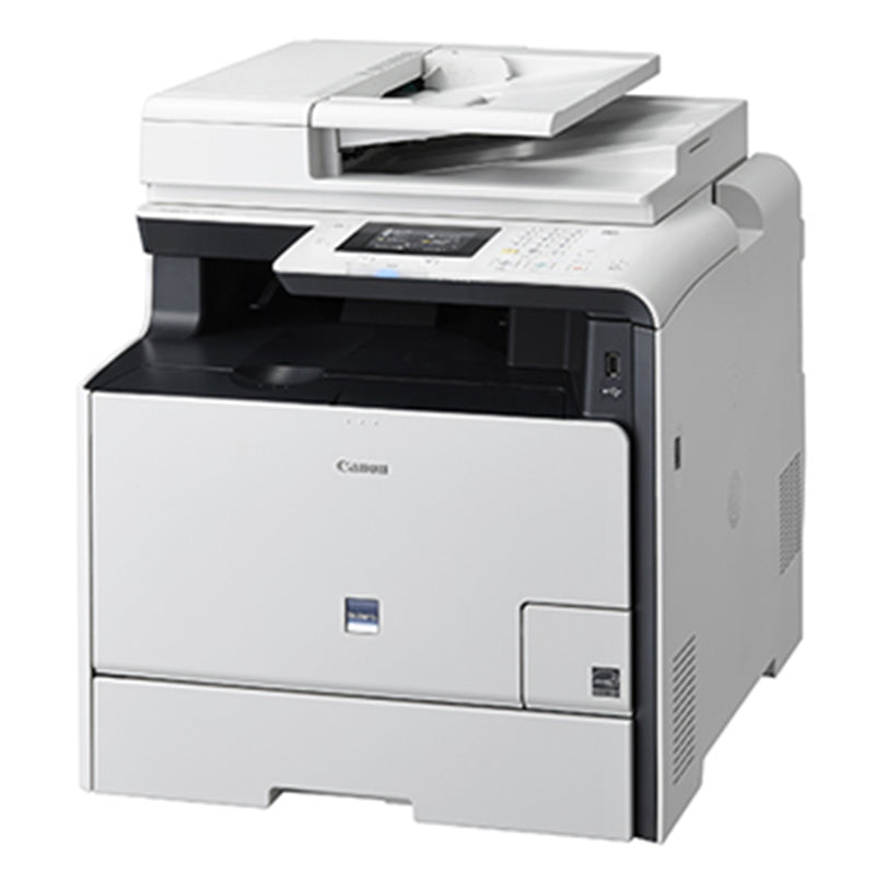 Canon i-SENSYS MF-729CDW multifunctional color laser printer with duplex and 1200 dpi resolution.