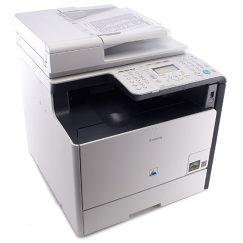 Canon i-SENSYS MF-8350 multifunctional color laser printer with scanning, copying, and fax capabilities for small to medium offices.