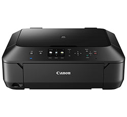 Canon PIXMA MG6450 multifunction inkjet printer, compact design, black color, shown from front view