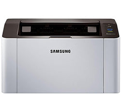 Samsung Xpress M2026 monochrome laser printer, ideal for small offices with 20 ppm speed and 1200 dpi resolution.