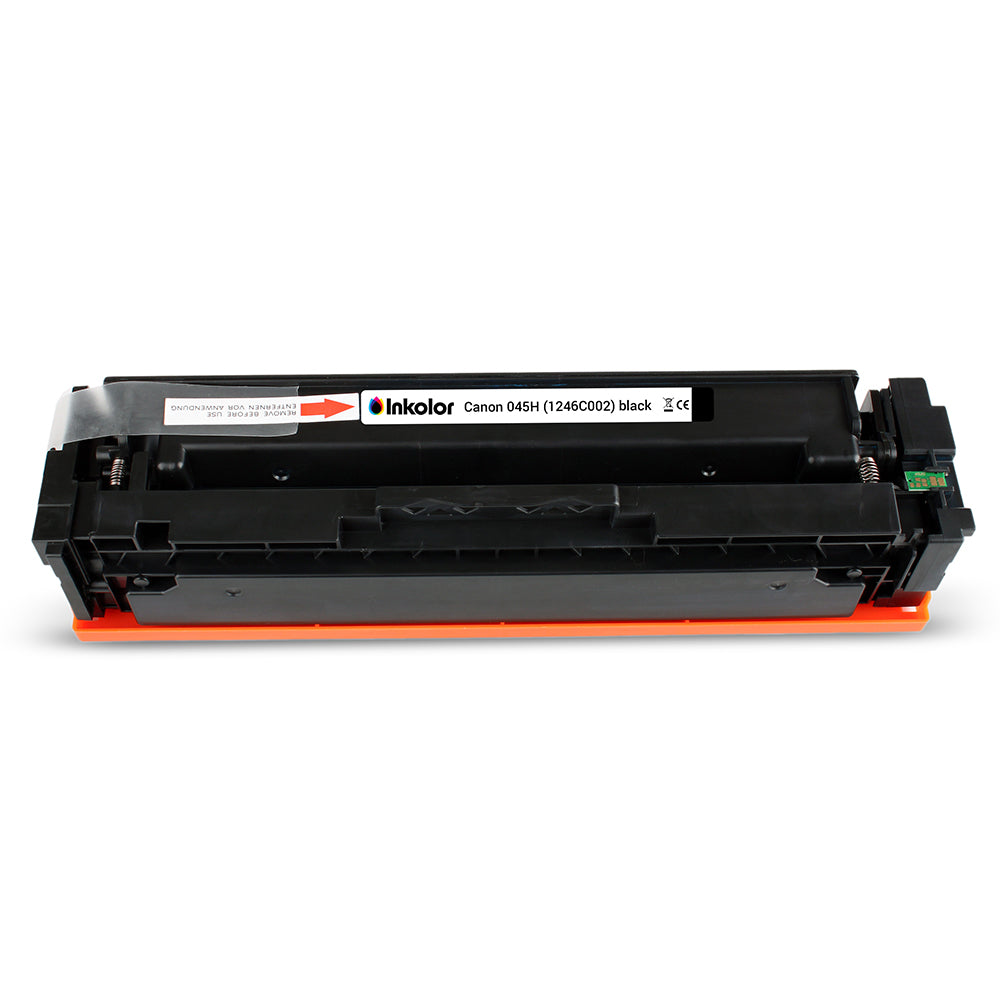 Canon 045H (1246C002) compatible black toner cartridge, high yield, 2800 pages, ideal for sharp text and clear graphics printing.