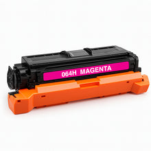 Toner magenta compatível com Canon 064H para uma elevada qualidade de impressão e fiabilidade em escritórios, capacidade até 5.000 páginas.