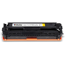 Canon 716 (1977B002) kompatibler gelber Toner, hochwertige Druckergebnisse, 1500 Seiten Kapazität, ideal für professionelle Dokumente.