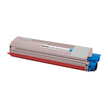 Oki 46471103 kompatibler Cyan Toner für effiziente Druckqualität, 7.000 Seitenkapazität, ideal für Büros und professionelle Anwendungen