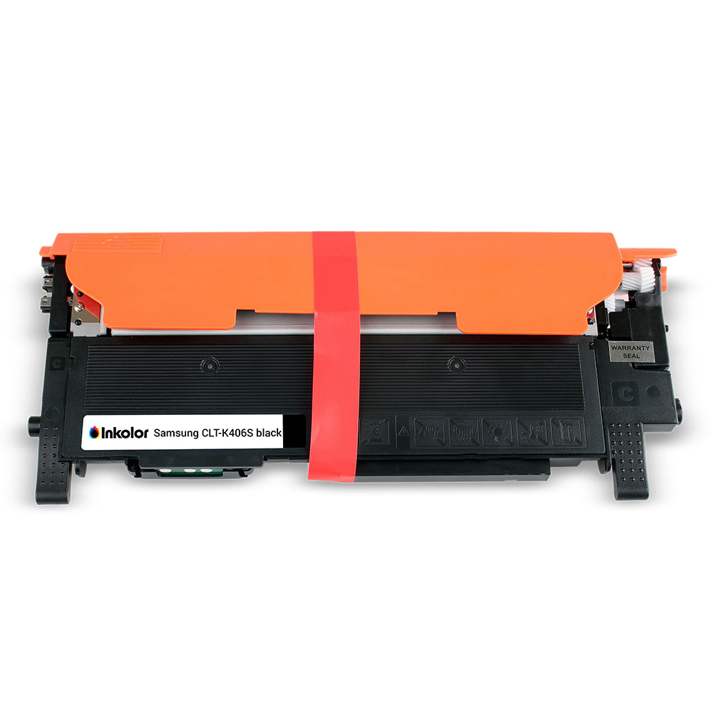 Toner preto compatível Samsung CLT-K406S, compatível, alta qualidade de impressão, longa duração, para utilização no escritório e em casa