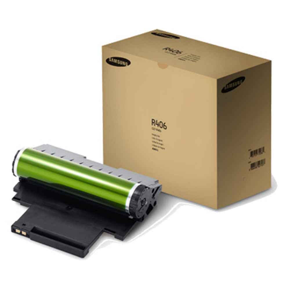 Samsung CLT-R406 Bildtrommel mit Verpackung für hochwertige Drucke, 16.000 Seitenkapazität, einfache Installation.