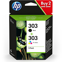 HP Combopack 303 BK/color